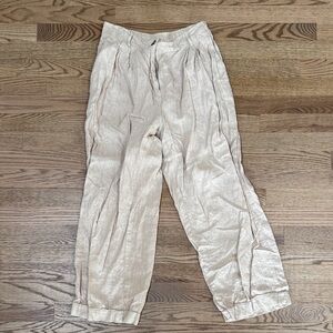Massimo dutti linen pants